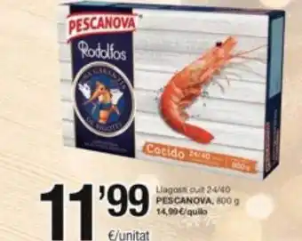 SPAR Fragadis Llagosti cuit 24 40 pescanova oferta