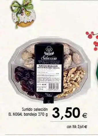 Cash Ifa Surtido selección el nogal bandeja oferta