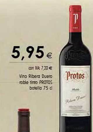 Cash Ifa Vino ribera duero roble tinto protos botella oferta