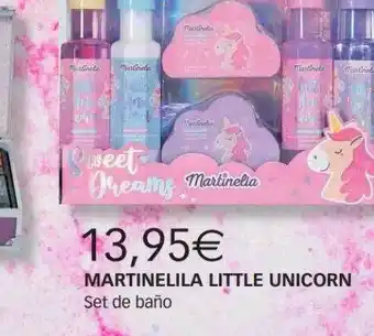 Perfumería Prieto Martinelila little unicorn set e baño oferta