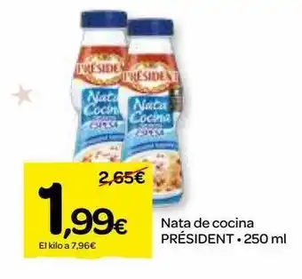 Dialprix Nata de cocina président oferta