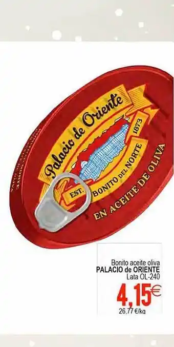 Plenus Supermercados Bonito aceite oliva palacio de oriente lata oferta