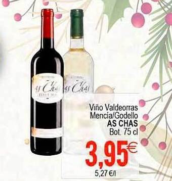 Plenus Supermercados Viño valdeorras mencia-godello as chas oferta