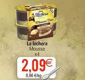 Plenus Supermercados La lechera mousse x4 oferta