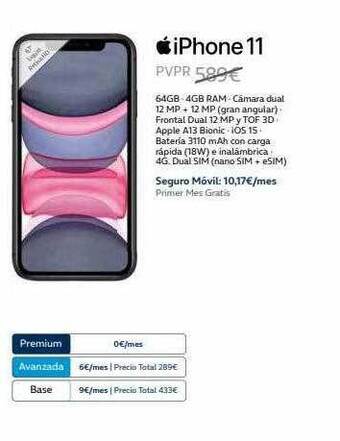 Movistar Iphone 11 oferta