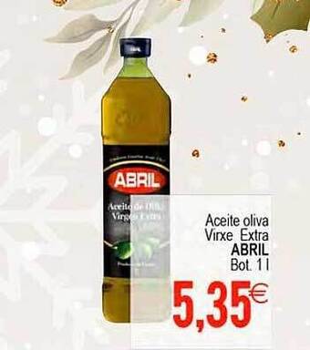 Plenus Supermercados Aceite oliva virxe extra abril oferta