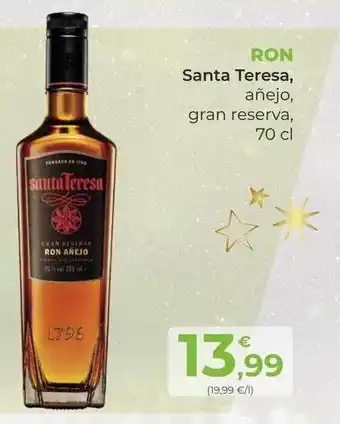 SPAR Gran Canaria Ron santa teresa añejo, gran reserva oferta