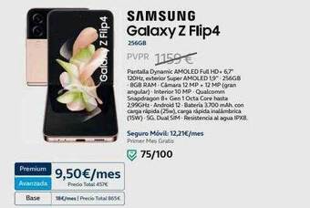 Movistar Samsung galaxy z flip4 oferta