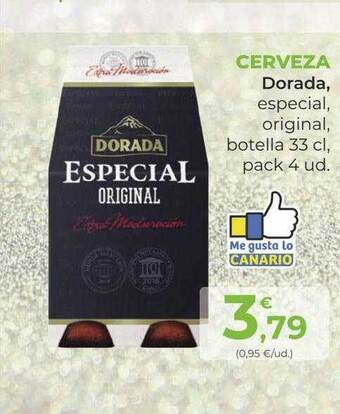 SPAR Gran Canaria Cerveza dorada oferta