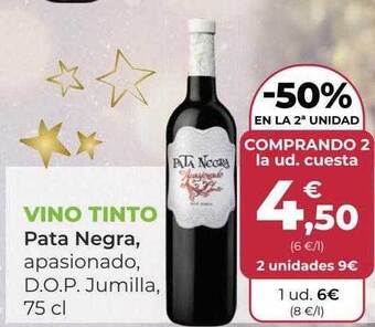 SPAR Gran Canaria Vino tinto pata negra oferta