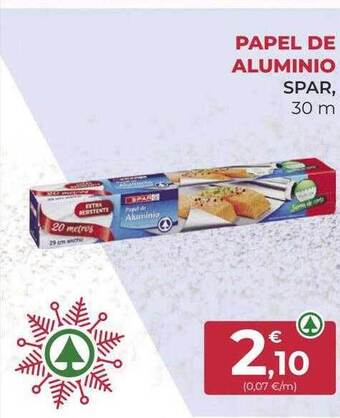 SPAR Gran Canaria Papel de aluminio spar oferta