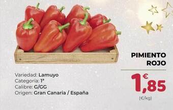 SPAR Gran Canaria Pimiento rojo oferta