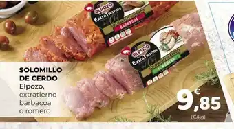 SPAR Gran Canaria Solomillo de cerdo elpozo oferta