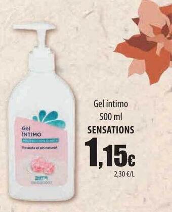 Spar Tenerife Gel íntimo sensations oferta