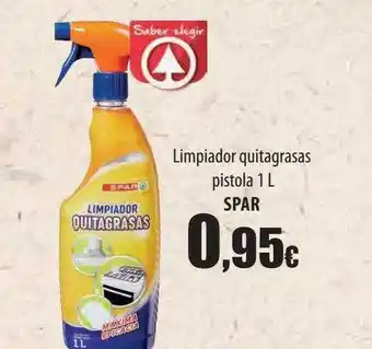 Spar Tenerife Limpiador quitagrasas pistola spar oferta