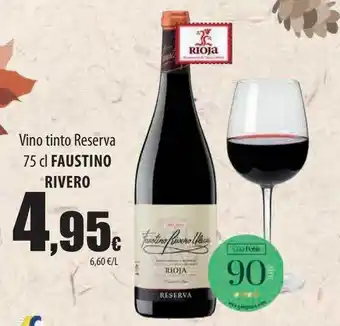 Spar Tenerife Vino tinto reserva faustino rivero oferta