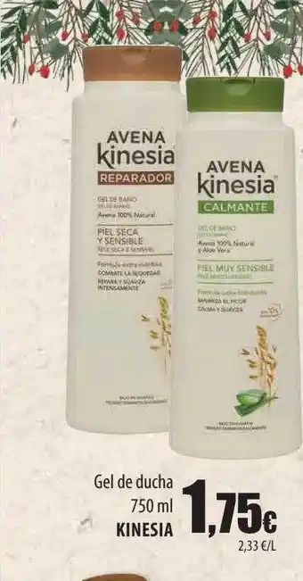 Spar Tenerife Gel de ducha kinesia oferta