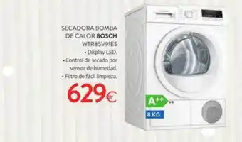 Tien 21 Secadora bomba de calor bosch oferta