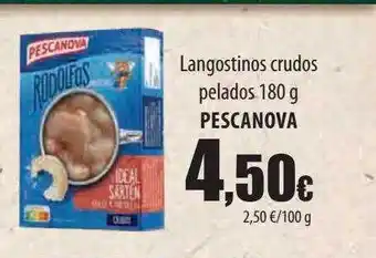 Spar Tenerife Langostinos crudos pelados pescanova oferta