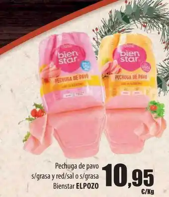 Spar Tenerife Pechuga de pavo s-grasa y red-sal o s-grasa bienstar elpozo oferta