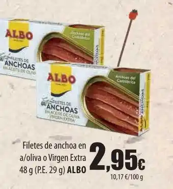 Spar Tenerife Filetes de anchoa en a-oliva o virgen extra albo oferta