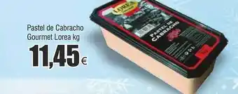 FROIZ Pastel de cabrado gourmet lorea kg oferta