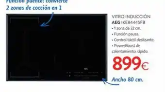 Tien 21 Vitro inducción aeg ike84445fb oferta
