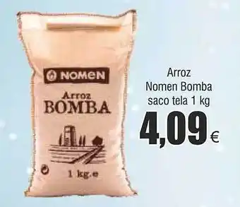 FROIZ Arroz nomen bomba saco tela oferta