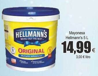 FROIZ Mayonesa hellmann's oferta