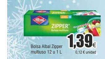 FROIZ Bolsa albal zipper multiuso oferta