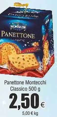 FROIZ Panettone montecchi classic oferta