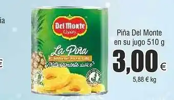 FROIZ Piña del monte en su jugo oferta