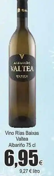 FROIZ Vino rias baixas valtea albariño oferta