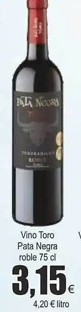 FROIZ Vino toto pata negra roble oferta