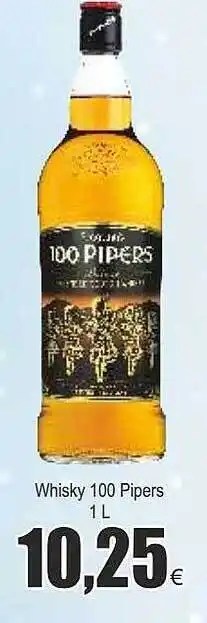 FROIZ Whisky 100 pipers oferta