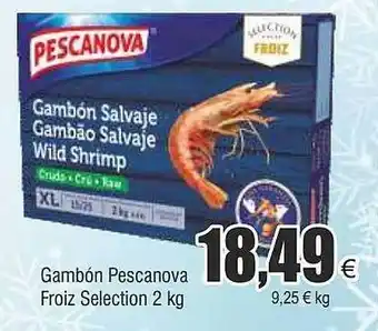 FROIZ Gambón pescanova froiz selection oferta