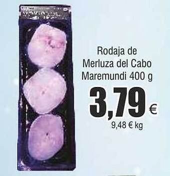 FROIZ Rodaja de merluza del cabo maremundi oferta
