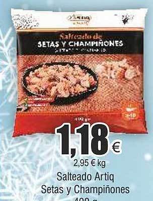 FROIZ Salteado artiq setas y champiñones oferta
