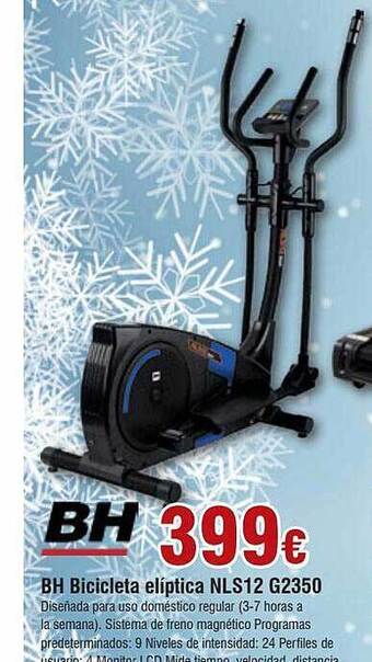 FROIZ Bh bicicleta eliptica nls12 g2350 oferta