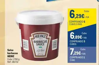 Makro Salsa barbacoa heinz oferta
