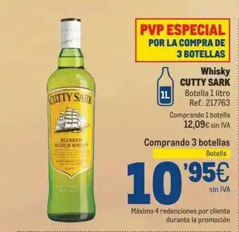 Makro Whisky cutty sark oferta