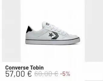 Converse tobin 57,00 € 60,00 € -5%