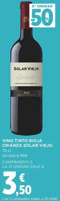 Supercor Solar Viejo Vino Tinto Rioja Crianza 75 cl oferta