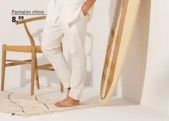 Lidl Pantalón chino oferta