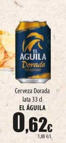 SPAR Lanzarote Cerveza dorada el águila oferta