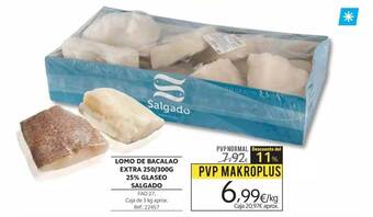 Makro Lomo De Bacalao Extra 250/300g oferta