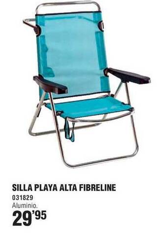 Optimus Silla Playa Alta Fibreline 031829 oferta