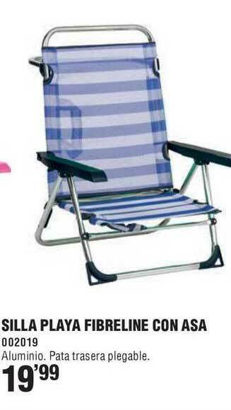 Optimus Silla Playa Alta Fibreline Con Assa 002019 oferta