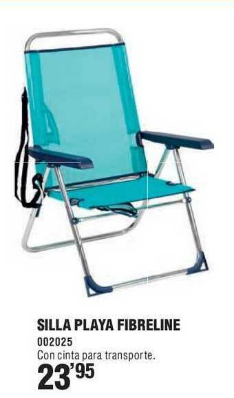 Optimus Silla Playa Fibreline 002025 oferta