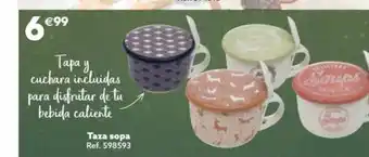GiFi €99 тара у, cuchara incluidas para disfrutar de tu bebida caliente taza sopa ref. 598593 soups souph oferta